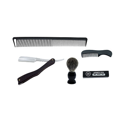 Die e-kwip Gentleman Box bietet alle Produkte, die Friseur- und Barberherzen höher schlagen lassen