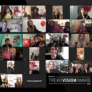 Wella's National TrendVision Award fand 2020 digital statt