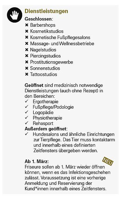 Lockdown Regeln der Dienstleister im Lockdown in Baden Württemberg Barbershops bilden Ausnahme